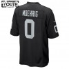 Maillot Las Vegas Raiders Trevon Moehrig 0 Nike Noir 2021 NFL Draft - Enfant